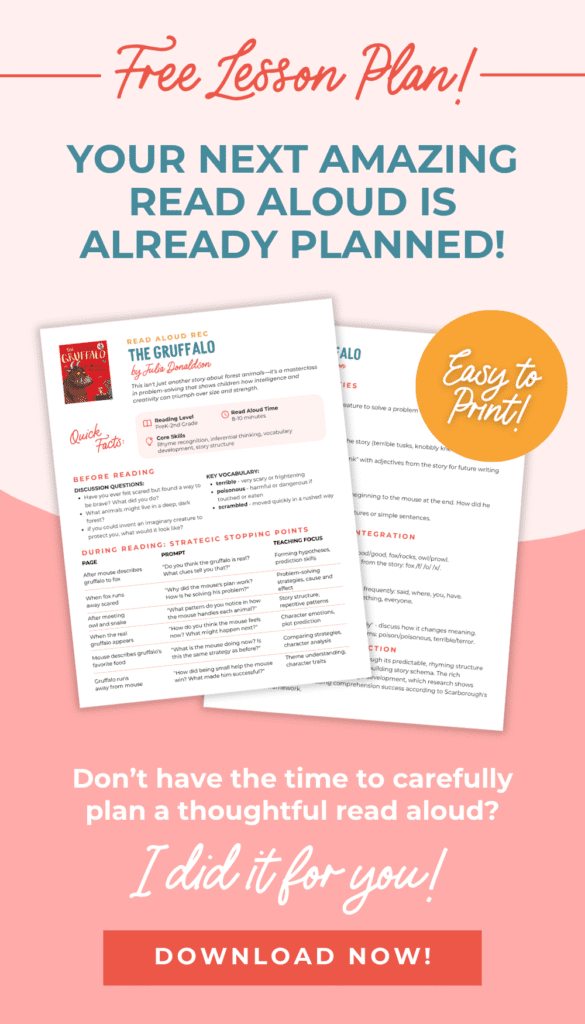 The Gruffalo Lesson Plan