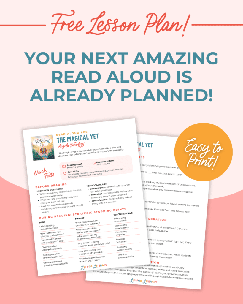 Download The Magical Yet Lesson Plan