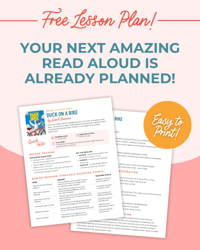 Duck on a Bike Lesson Plan