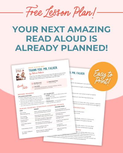 Thank You Mr. Falker Lesson Plan
