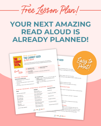 The Carrot Seed Lesson Plan