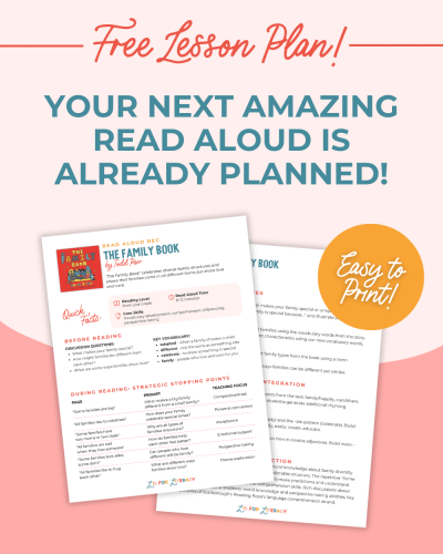 The Family Book Lesson Plan